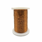 High Voltage Stranded Copper Litz Wire 0.05mm 0.1mm 0.2mm For Winding