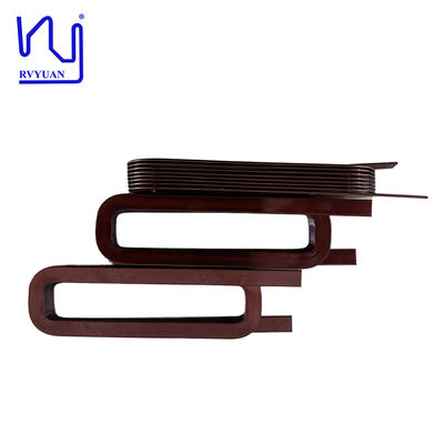 Super Thin Rectangular Magnet Wire , 0.04 - 1.8mm Flat Copper Wire For Automotive