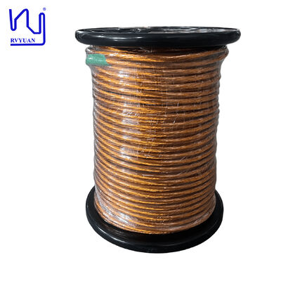 3000/38 AWG Taped Litz Wire with High Voltage Withstand and Max.O.D.8.23mm for Transformer Windings