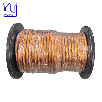 PI/PET/PTFE/ETFE Insulation Copper Litz Wire 0.32mm 250 Strands For High Frequency Applications