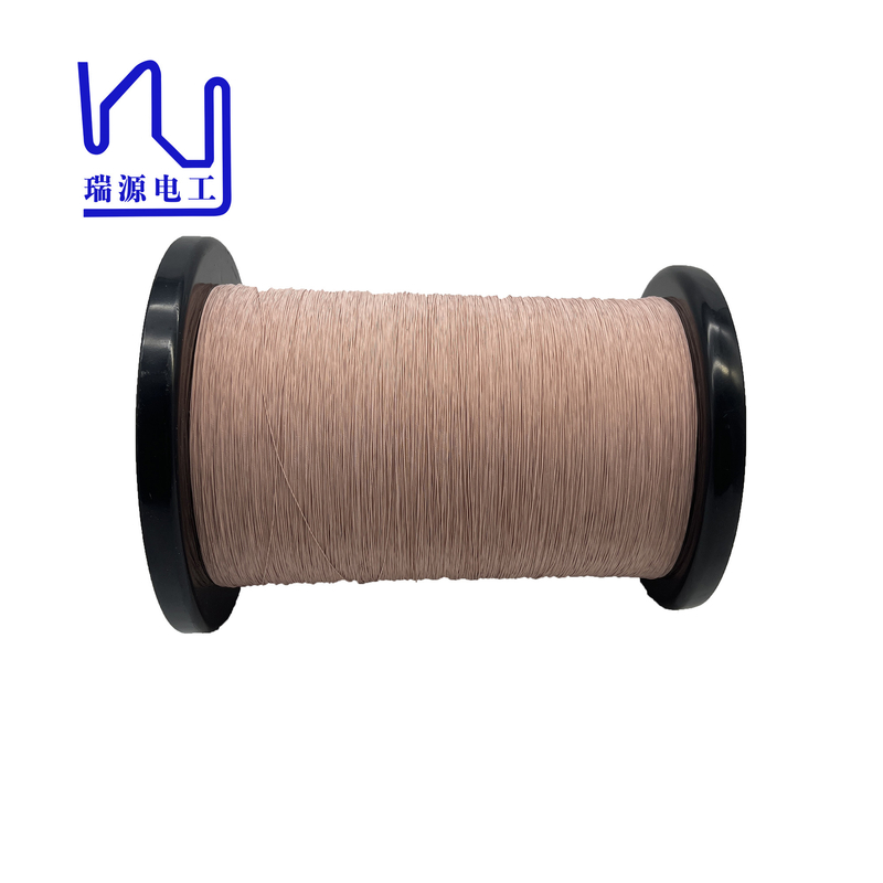 2ustc F/H Custom Litz Copper Wire 0.08mmx10 Nylon Silk Served