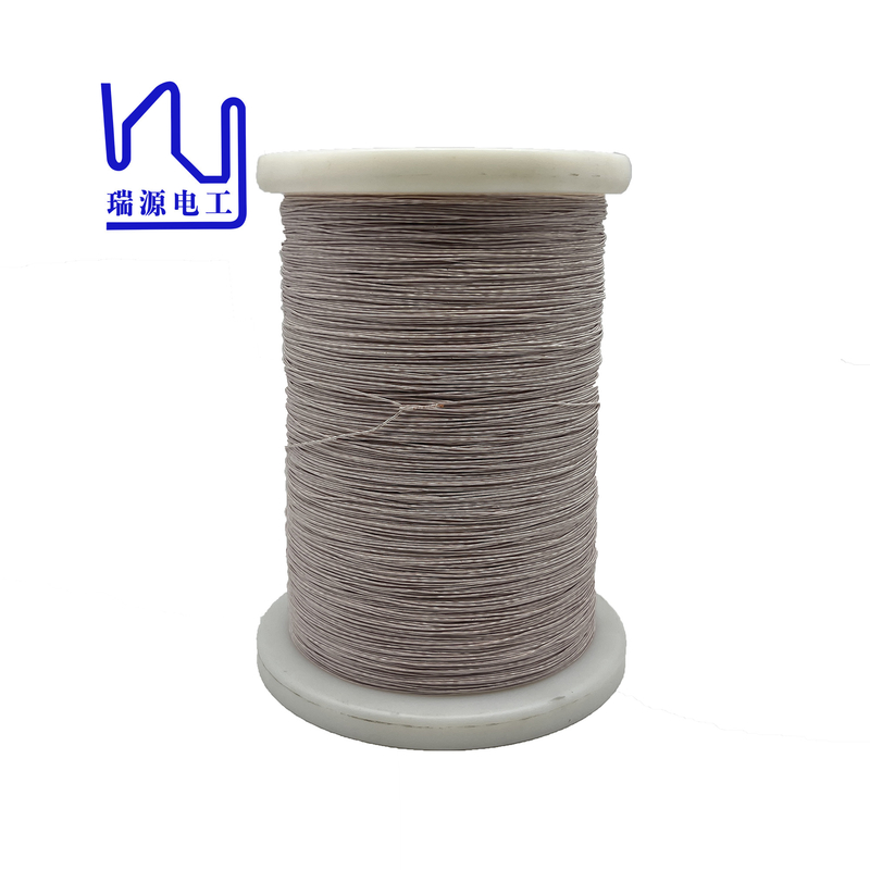 Custom Natural Silk Served Ustc Litz Wire For Motor / Transformer Winding