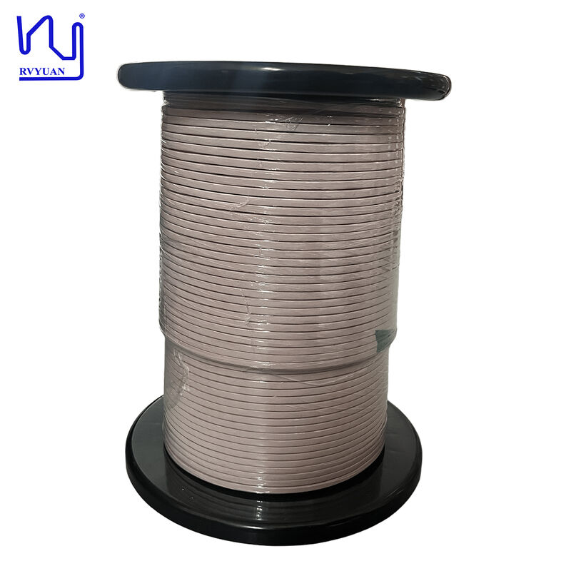 0.05mmx4875 Rectanglar copper Silk Covered Litz Wire For Transformer
