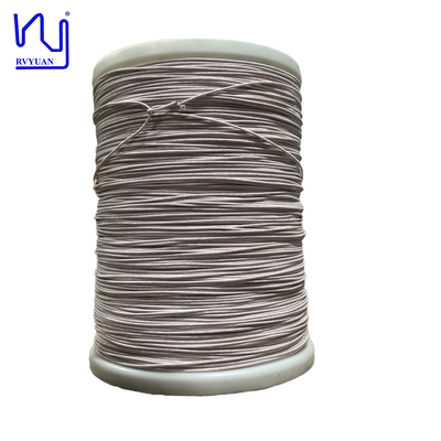 Custom 120strands/0.10mm Nylon yang disajikan kawat litz untuk transformator daya