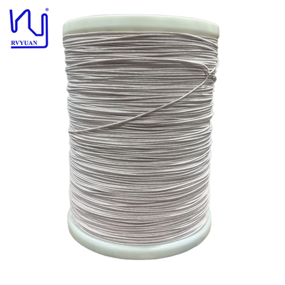 Disesuaikan 38AWG 120 Strands USTC Silk Tertutup Kawat Tembaga Litz Terisolasi