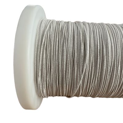 99,999% 5N OCC Naturel Silk Covered Litz Wire Untuk Kabel Audio