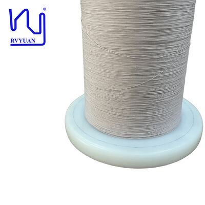 0.1mm X 150 Helai Sutra Tembaga Padat Tertutup Litz 1100V Untuk Transformer/Pengisi Daya Nirkabel