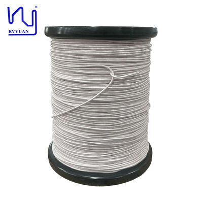 2USTC Kawat Litz Dilapisi Sutra Frekuensi Tinggi 0,1x300Kabel Multi Untai Untuk Transformator