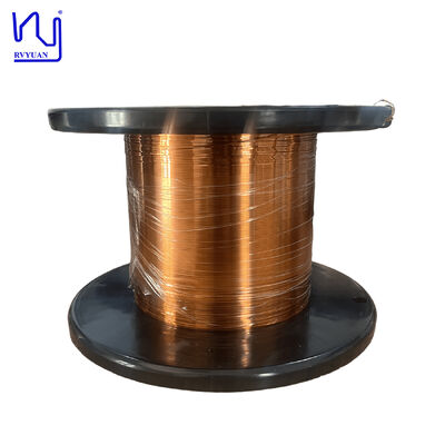AIW220 Suhu Tinggi 0,175mmx0,88 Kawat Tembaga Enamel Persegi Panjang Ultra Halus