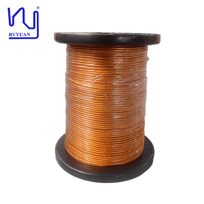 6000V Taped litz wire 3UEW-F 0,07X800 kawat litz melayani tunggal untuk Kendaraan