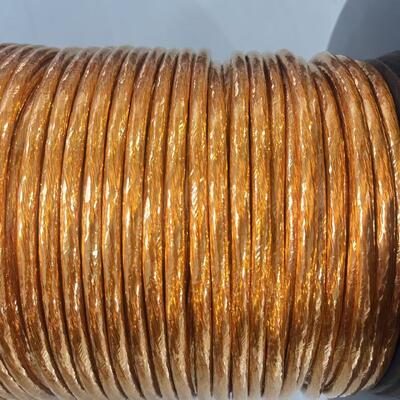 156 Untaian Diameter 0,32mm PI Taped Litz Wire dengan Tegangan Pemutus 6000V untuk Sistem EV Frekuensi Tinggi