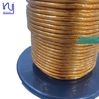 2UEW-H-F 0.32mm x 156 Helai Kawat Litz Berlapis PI Tegangan Tinggi dengan Tegangan Tembus 6000V untuk Sistem Keamanan NEV