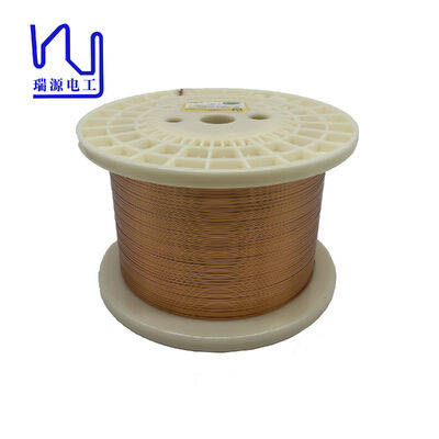 Kelas 220 Magnet Coil 0.4x4mm Subscribe Stator Flat Enameled Tembaga Motor Winding Wire