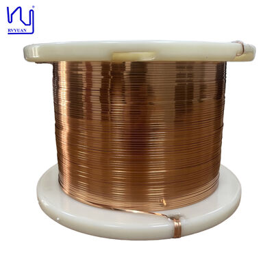 Kawat Tembaga Magnetik Pipih Persegi Panjang AIW Kelas 220C 0.60mmX3.00mm