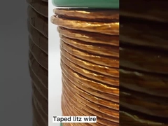 Copper Litz Wire Pi Film merekam kawat tembaga litz