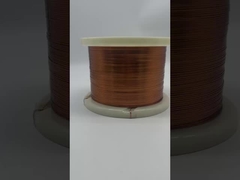 Kawat tembaga enamel persegi panjang Terisolasi 1mm Suhu 220C Sertifikasi ROHS/UL/SGS